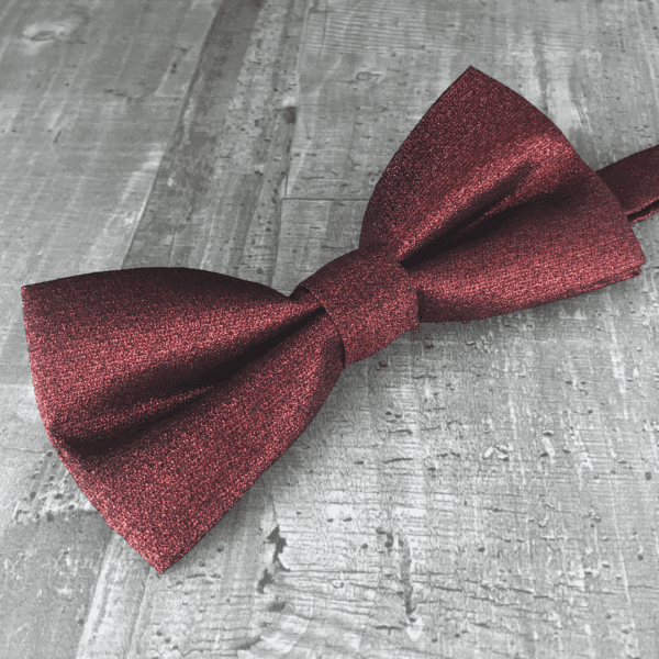 Nœud papillon Disco rouge