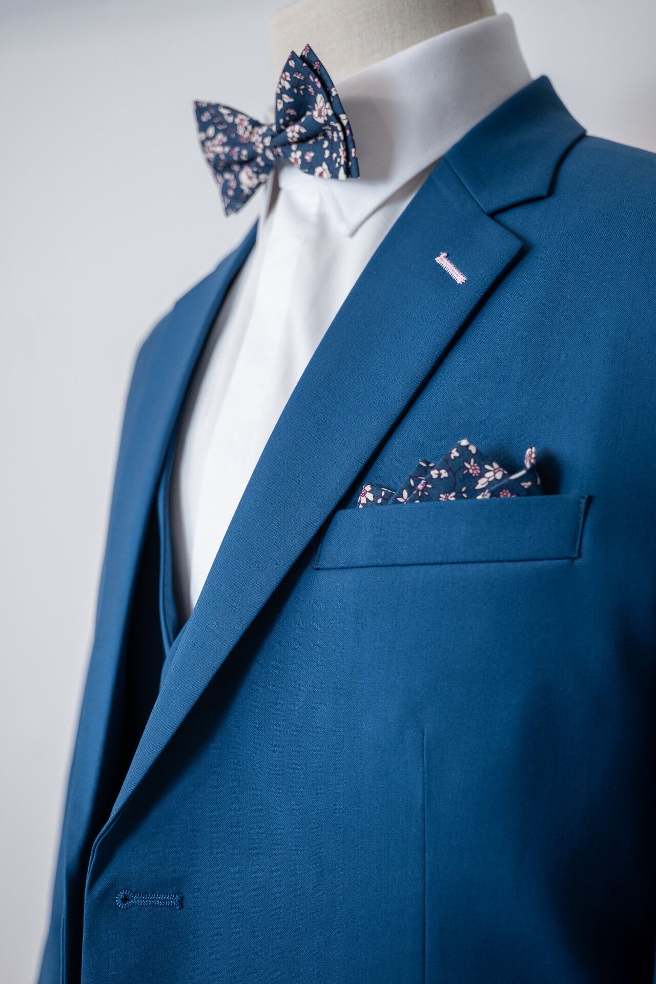 Costume bleu égée